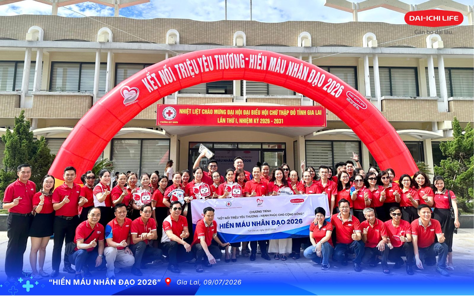 Dai-ichi Life Việt Nam khởi động Chương trình Hiến máu nhân đạo 2026 tại Gia Lai